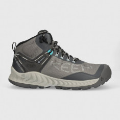 Keen pantofi Nxis Evo Mid femei, culoarea gri