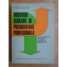 Anatole Chircev - Orientare scolara si preorientare profesionala