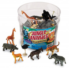 Set pentru sortat - Animalute din jungla foto