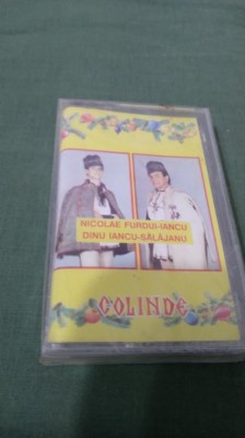 CASETA AUDIO COLINDE -NICOLAE FURDUI - IANCU /DINU IANCU -SALAJANU SIGILATA ELECTRECORD foto