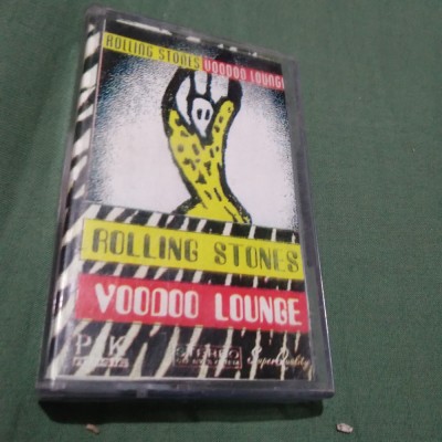 CASETA AUDIO ROLLING STONES-VOODOO LOUNGE RARA!! ORIGINALA foto