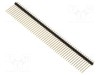 Conector șir pini tată SAMTEC 50 pini 2,54mm drept THT aurit