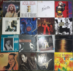 Vinyl Creedance,Marc Almond,Evita,Wishbone Ash,Simple Minds,Paul Anka,Miami Vice foto