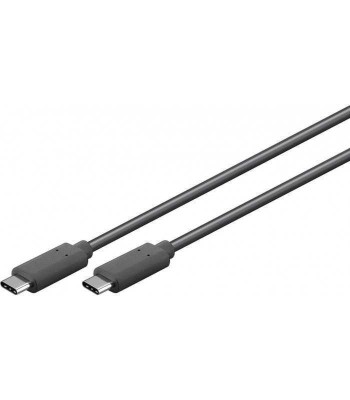Cablu USB Type C Generatia 1 tata-tata 1.5m negru GOOBAY foto