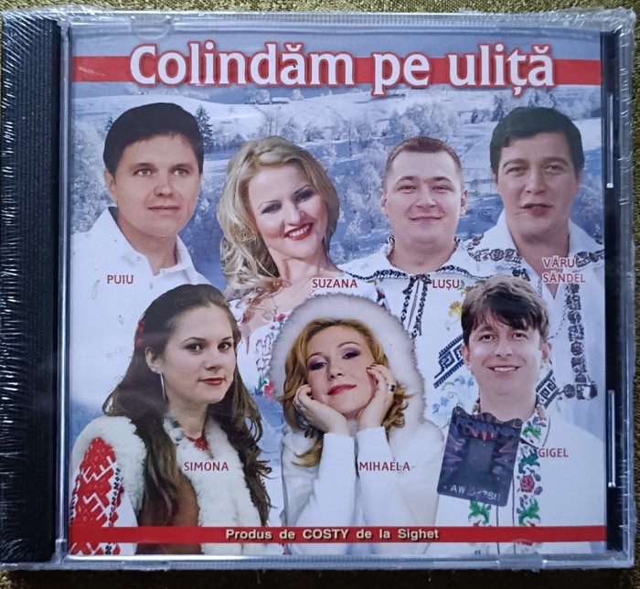 Colindăm pe Uliță , cd sigilat cu Colinde și c&acirc;ntece de iarnă din Banat , Ardeal