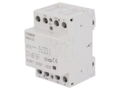 Contactor cu 4 poli pentru instalații de 63A 230VAC, 220VDC