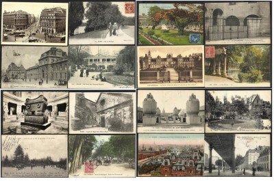 Lot 48 carti postale FRANTA ani 1900 - 1930 foto