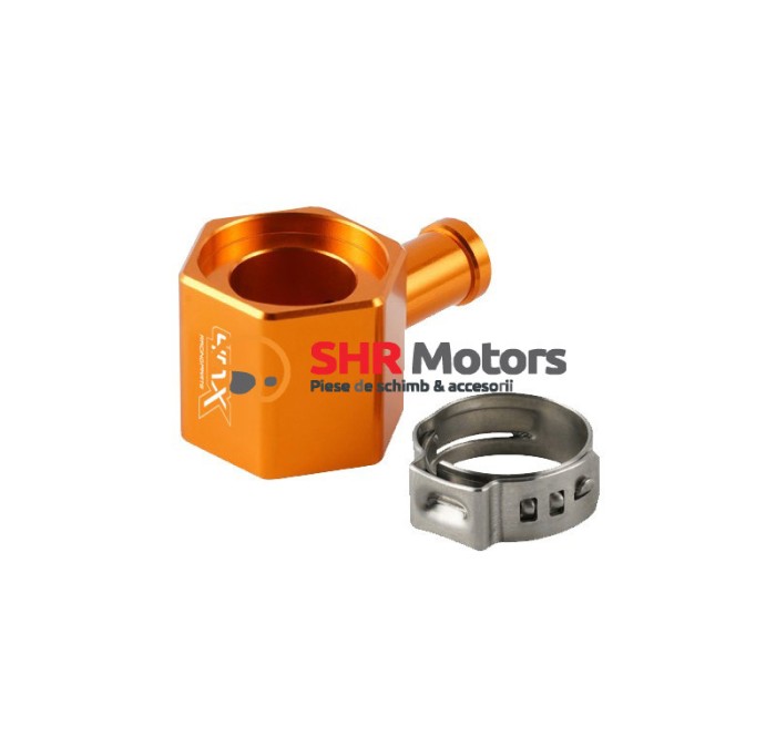 Conector aluminiu pompa benzina KTM 4MX portocaliu