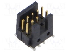 Conector siruri pini tata 10 PIN 1,27mm aurit SMT SAMTEC foto