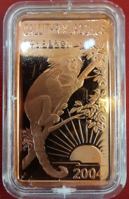 SV * Coreea 20 WON 2004 * Saguinus Midas * TAMARINUL CU MANA DE AUR * UNC +