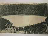 1925, Carte postala, Lacul Sf. Ana, Baia Tusnad, interbelica
