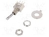Intrerupator basculant, 2 pozitii, mod comutare ON-ON, SPDT, C&amp;K - T101SHCQE