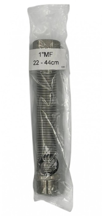 Racord Extensibil din Inox Pentru Apa 22 - 44 Cm 1&quot; MF