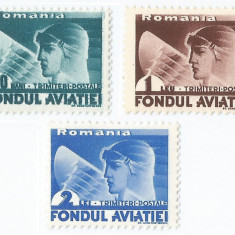 Romania, LP VII.5/1936, Fondul aviatiei - Trimiteri postale, MNH