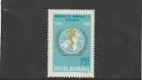 ROMANIA 1968 LP 672 ORGANIZATIA MONDIALA A SANATATII MNH NESTAMPILAT