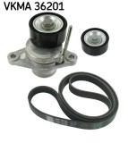 SKF VKMA 36201 Set curea transmisie cu caneluri