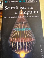 SCURTA ISTORIE A TIMPULUI-STEPHEN W. HAWKING