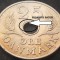 Moneda 25 ORE - DANEMARCA, anul 1971 * cod 1468 = EROARE BATERE
