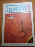 revista tehnium septembrie 1971-reclame,amenajari interioare,diapozitivele