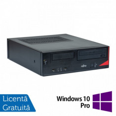 Calculator Fujitsu E520 Desktop, Intel Core i3-4130 3.40GHz, 8GB DDR3, 500GB SATA, DVD-RW + Windows 10 Pro foto