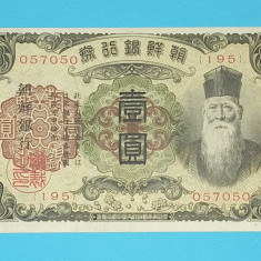 Coreea 1 Yen 1932 'Protectoratul Japonez' aUNC serie: 195 057050