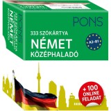 PONS 333 sz&oacute;k&aacute;rtya N&eacute;met k&ouml;z&eacute;phalad&oacute; + 100 online feladat - Str&eacute;da Eszter