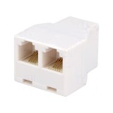 Splitter RJ11 6p4c cu 2 socluri RJ11