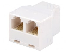 Splitter RJ11 6p4c cu 2 socluri RJ11