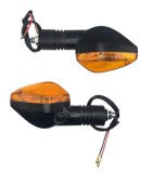 Semnalizari Moto Scuter ATV M10, Model X1, Set 2 Bucati, Galbene