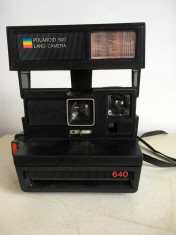 Aparat foto vintage, colectie, Polaroid 640 (600 Land Camera) foto