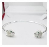 Cumpara ieftin Brățară argintie cu capete de panteră Cod ARG37E, Argintboutique