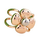 Inel esarfa Daisy roze