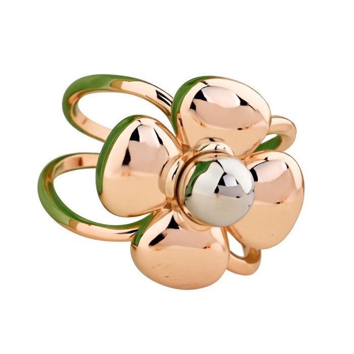 Inel esarfa Daisy roze