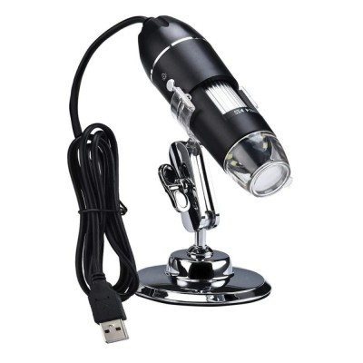 Microscop digital USB, 1000x, 8 x led reglabil, cablu 135 cm foto