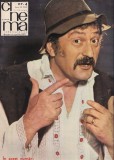 Revista Cinema nr. 4 Aprilie 1973, 54 pagini, format brosat, limba romana, dimensiune 34x26 cm