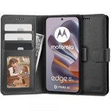 Husa pentru Motorola Edge 50 Neo, Tech-Protect, Wallet, Neagra