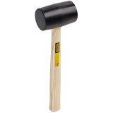Stanley 1-51-104 - Ciocan din cauciuc 0.51 kg - mm coada lemn