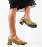 Cumpara ieftin Pantofi dama Strickl Khaki