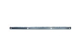 Spoiler bara protectie Bmw Seria 7 (E65/E66), 09.2001-12.2004, montare spate, centrala, cu gauri senzori parcare (PDC); cu laminat cromate, RapidAuto, Rapid
