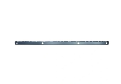 Spoiler bara protectie Bmw Seria 7 (E65/E66), 09.2001-12.2004, montare spate, centrala, cu gauri senzori parcare (PDC); cu laminat cromate, RapidAuto foto