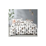 Cumpara ieftin Lenjerie de Pat Bumbac Finet, 6 Piese, Pat Dublu - GR-477