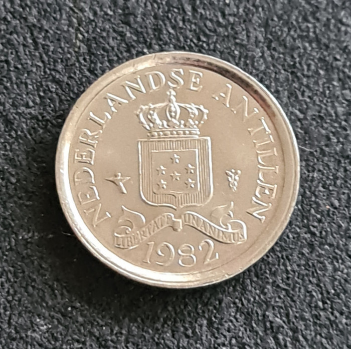 Antilele Olandeze 10 centi 1982