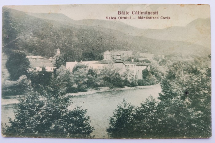 Baile Calimanesti - Valea Oltului Manastirea Cozia - 1928 - printata, circulata