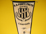 Fanion (vechi) fotbal - A.A. PONTE PRETA (BRAZILIA)