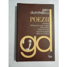 POEZII - Geo DUMITRESCU