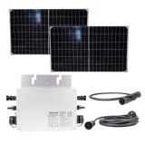 Cumpara ieftin Aproape nou: Kit solar fotovoltaic PNI Green House M600 cu microinvertor si 2 panou