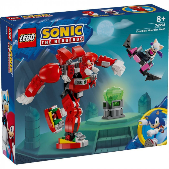 LEGO SONIC THE HEDGEHOG ROBOTUL GARDIAN AL LUI KNUCKLES 76996