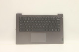 Carcasa superioara cu tastatura palmrest Laptop, Lenovo, IdeaPad 5CB1C04426, 5CB1B97796, AP21M000500, iluminata, Artic Grey, layout US