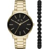 Ceas Barbati, Armani Exchange, Cayde AX7119, Set cu Bratara - Marime universala