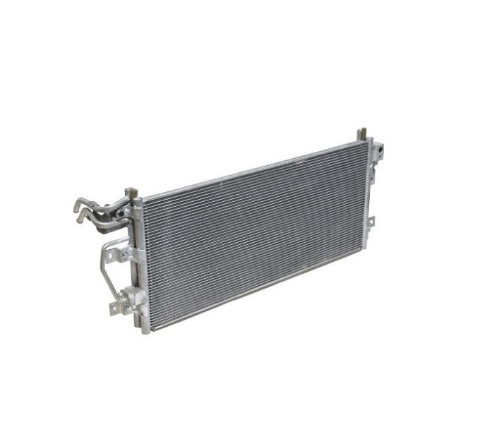 Condensator AC Ford Explorer, 2010- Cv Automata; Motor 3.5 V6 Ecoboost; 3.7 V6, Aluminiu/Aluminiu Brazat, 720(680)X302(292)X16, Cu Uscator Si Racitor